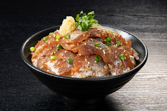 天然あじ丼