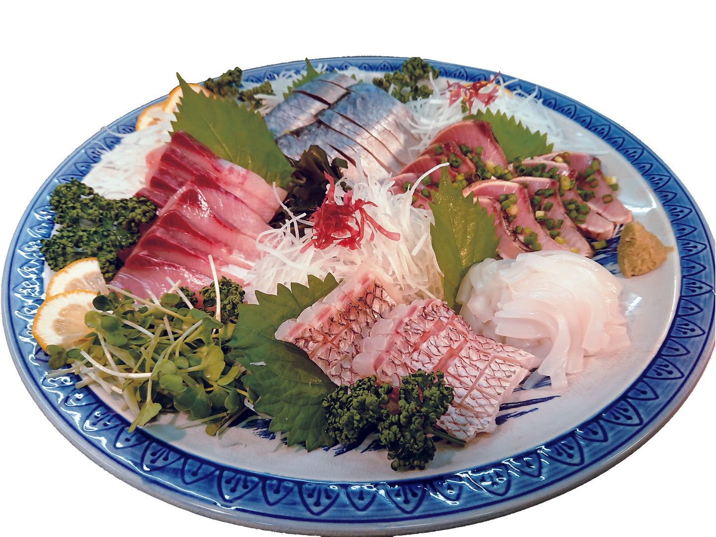 エンマキの刺身盛り合わせセット