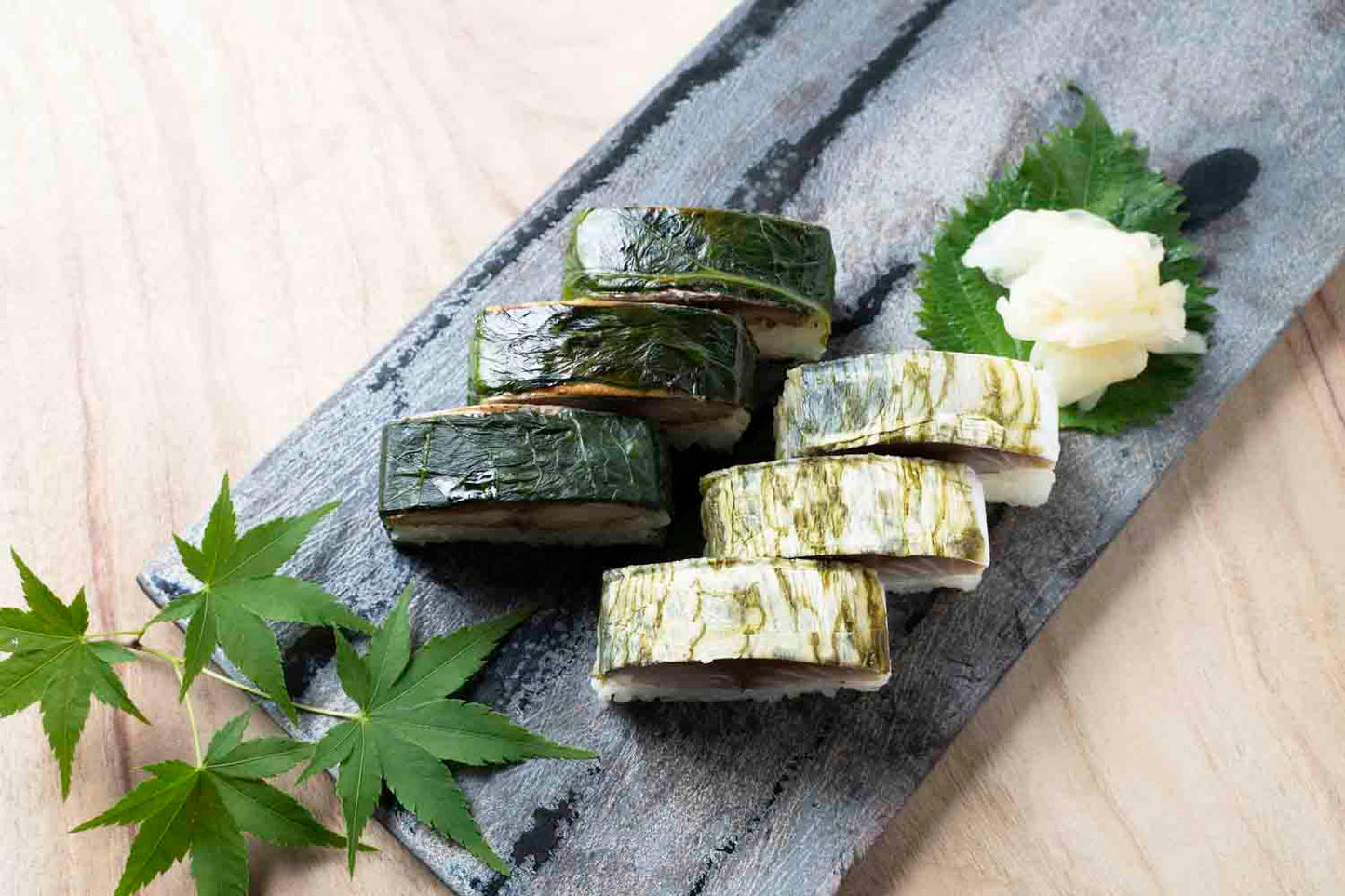 エンマキのサバ棒寿司